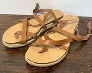 Esprit Judy Strappy Espadrille Sandal Size 8