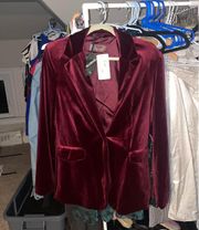 Blank NYC velvet blazer