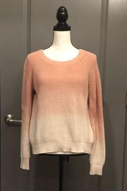 Ombré Button Back Sweater