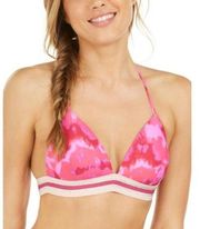 Hula Honey Hana Push-Up Tie Dye Bikini Top Berry