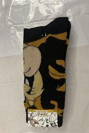 NEW LOONEY TUNES TAZMANIA SAVAGE MEN'S‎ CREW SOCKS SZ 6-12