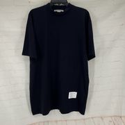 Acne Studio women black cotton oversized T shirt M