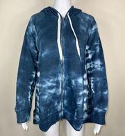 Lane Bryant Livi Activewear Tie Dye Zip Up Hooded Sweatshirt (14/16)