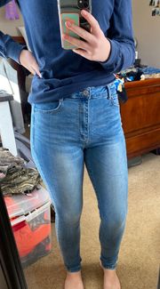 High Waisted Skinny Jeans