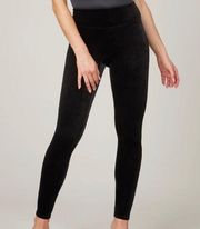 Spanx  Velvet Leggings Black Size Medium