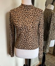 Large Leopard Top