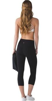 Lululemon  Align Crop Black Legging Size 2