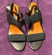 Calvin Klein blue sandals GUC