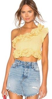 Lovers + Friends Ballard Gingham Crop Top