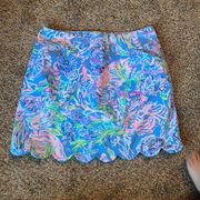 Lilly Pulitzer colorful Luxletic skort