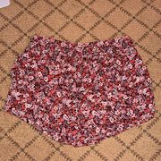 Aerie floral boho flowy skort NWOT M