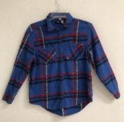 BDG western flannel button up shirt S