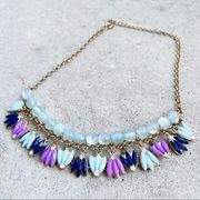 Maurices Pretty statement necklace beaded rhinestones