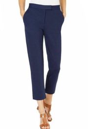 Navy Ankle Length Pants