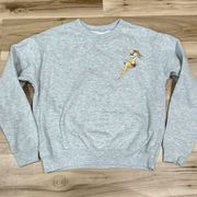 Space Jam Lola Crewneck Grey Sweatshirt Women’s Small Medium