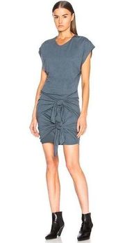 ISABEL MARANT ETOILE Roxane Draped Jersey Dress Size 10 New with Tags