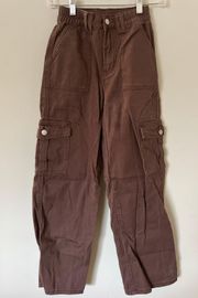 Brown Cargo Pants 