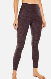 NWT $30 CRZ Yoga [ Small 4/6 ] Naked feel High Waist Sport Leggings Leopard 6037