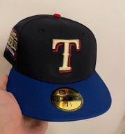 New Era Cap All the right Rushmore noho nati Texas rangers 2019 final season patch size 7 1/4 brand new