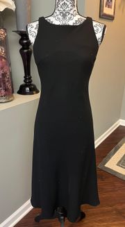 Petite Black Sleeveless Size Small Dress