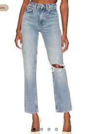 EUC $315 RE/DONE 70s Straight Jeans In Worn Medium Raf