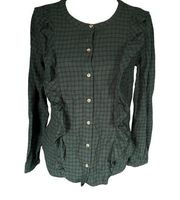 Sonoma Plaid Blouse