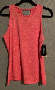 NWT Ideology Heather Red Tank Top Size M