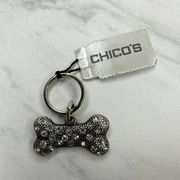 Chico's Rhinestone Dog Bone Treat Charm