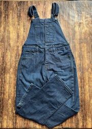 Lucky Brand 6/28 Bridgette Slim Straight Cropped Overalls