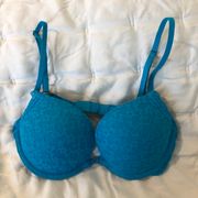 Blue Lace  Bra