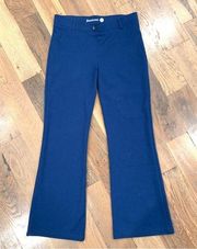Betabrand Womens Blue Cropped Stretch Yoga Pants Petite Size Small