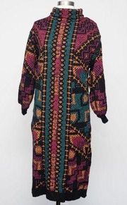 Farm Rio. Yawanawa  Sweater Dress