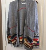 Ladies fate open front cardigan small