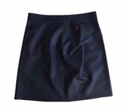 Marc by Marc Jacobs side pleat black skirt