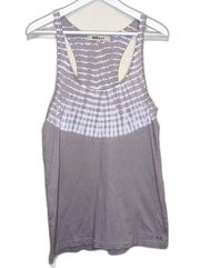 Ruehl Co. 925 Tie Dye Tank Top Womens Size M Cotton Casual Rare Y2K Gray