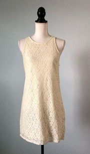 COTTON ON | Cream Lace Sleeveless Mini Dress