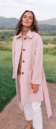 GAL MEETS GLAM COLLECTION Hadley Wool blend Coat-L