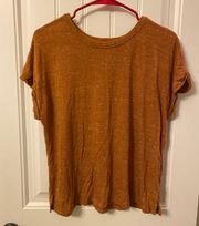 Rust Orange Top