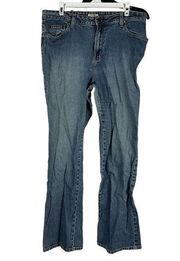 St. John's Bay Women's Stretch Boot Cut Denim Jeans Size 16