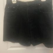 Liz Claiborne black denim shorts 16