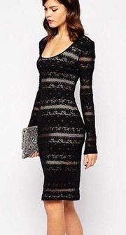 BCBG max Azria, Tanya Style lace, black dress