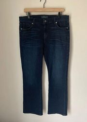 Lucky Brand Dark Wash Brooke Boot Jeans Size 14 / 32