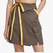 Diva Plus..Jordan’s Light Chocolate Utility Primal Wrap Skirt