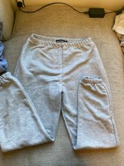 Gray Basic Sweatpants