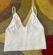 Like-New Artizia  Toni Seamless Tank Top White Spaghetti Straps Size XS