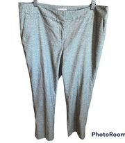Halogen Dress Pants Size 14 Taylor Fit Grey Viscose Blend Nordstrom Office