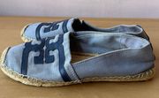 Blue and Navy Espadrilles