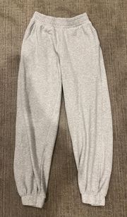 grey sweats 