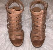 West Tan Wedges