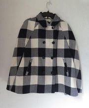 Women BUFFALO CHECK CAPE